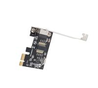 Cryfokt Adattatore di Rete Gigabit Ethernet PCI-E con Chip RTL8111F, Retrocompatibile con 10/100 BASE-T, Adatto per Reti di Piccole Imprese