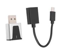 Cryfokt Adattatore per Auto Wireless, Cavo per Auto con Adattatore Wireless Plug and Play per la Riproduzione di Musica