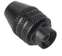 Cryfokt Adattatore per Mandrino per Trapano Avvitatore Elettrico Convertitore a Pinza a Rapido da 0,5-3,2 Mm per Box/Cover di Garage per Utensili Elettrici (Coda lunga 8 mm)