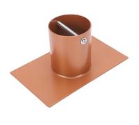 Cryfokt Adattatore per Pluviali per Catene Pluviali con Bulloni in Ottone, Design Compatto e Funzionale, Ideale per Dirigere L'acqua Verso Il per Catene (Oro Rosa)