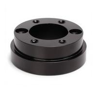 Cryfokt Adattatore per Volante 70 Mm, Adattatore per Volante in Lega di Alluminio con 6 Viti e 2 Chiavi Esagonali CNC per Auto per G25 G27 G29 G920 13 14 Pollici, Kit a Sgancio