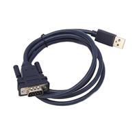 Cryfokt Adattatore Seriale da USB a RS232 Cavo Convertitore da USB a DB9 Maschio a 9 Pin con Cavo da 48 Pollici 2.0 per Stampante di Codici a Barre PLC CNC Plug & Play Compatibilità Universale