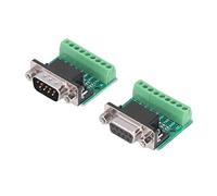 Cryfokt Adattatore Terminale a Vite Maschio-femmina per la Comunicazione RS232- con Materiale PCB Durevole per Uso Professionale