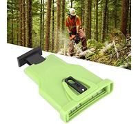 Cryfokt Affilacatene Elettrico per Motoseghe, Strumento Portatile per Affilare la Catena per Levigatura Rapida, Ideale per la Lavorazione del Legno, Dimensioni 21,5x14,5 Cm, Rosso/giallo/verde (GREEN)