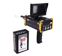 Cryfokt AKS Metal Detector con Display LCD Rilevatore d'oro Sotterraneo Remoto ad Ampio Raggio da 1000 m Rilevatore di Metalli ad Alta Sensibilità per Oro, Argento, Monete, Rame(EU)