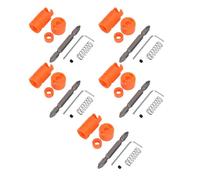 Cryfokt Anti Caduta Punteruolo per Viti, 6,35mm per Elettricisti | Robusta clip a molla, design che fa risparmiare tempo, versatile per viti non magnetiche