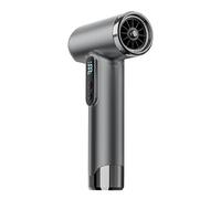 Cryfokt Asciugacapelli Senza Fili, Motore Brushless da 100.000 Giri/min, Asciugacapelli a Basso Rumore da 45 DB con Protezione a Temperatura Costante, Ugello Magnetico a 360 Gradi (GREY)