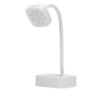 Cryfokt Asciugatore per Unghie con Collo D'Oca Flessibile, Asciugacolore | Compatto e portatile, 9 chip luminosi a LED, illuminazione gradevole per gli occhi, materiale ABS resistente, ottimo per le