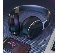 Cryfokt Auricolare Bluetooth Cuffie Wireless Retrattili Sopra L'orecchio con Cancellazione del Rumore per Sport di Viaggio 1 unità