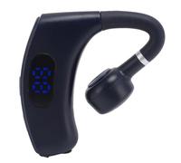 Cryfokt Auricolare Wireless Singolo Orecchio Ultima Versione Bluetooth 5.4 Chip Microfono Ruotabile a 180 Gradi per gli Amanti della Musica (BLUE)