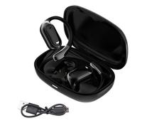 Cryfokt Auricolari Wireless, Cuffie BT 5.4 con Gancio Aperto per l'orecchio con Driver Dinamico da 13 Mm IPX5 Impermeabile Riproduzione 5-6 Ore per Musica da Gioco Sportiva (BLACK)