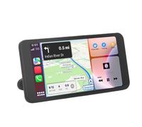 Cryfokt Autoradio Wireless, Touchscreen HD da 6,5 pollici 1280x720 Portatile con Bluetooth GPS Controllo Vocale Auto per compatibilità Universale con Veicoli
