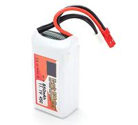 Cryfokt Batteria Lipo Ai Polimeri di Litio Ricaricabile da 850 MAh 11,1 V Durevole di Lunga Durata per Auto RC Elicotteri per Barche, Bianco 2,4x1,2x0,9 Pollici