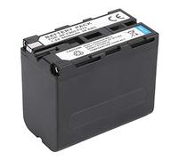 Cryfokt Batteria NP-F960/970 per Luce Video LED per Fotocamera Digitale, 6600 MAh, Processo di Saldatura a Ultrasuoni di Precisione, Materiale PU