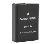 Cryfokt Batteria per Fotocamera Agli Ioni di Litio EN EL14 Dal Design Sottile per D5300 D3200 D5200 D3400 D5600 D3500 D3300 D3100, Prestazioni Eccellenti, Test Rigorosi per un Utilizzo più, Ideale