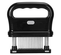 Cryfokt Batticarne a 48 Aghi per Ammorbidire Rapidamente la Carne, Adatto a Vari Usi, Design Ergonomico per Uso Domestico, Acciaio Inossidabile 14,7 Once