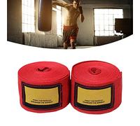 Cryfokt Bendaggio da Boxe Fasce Elastiche Regolabili per Le Mani per Allenamento MMA Equipaggiamento Protettivo per Professionisti o Appassionati di Boxe, Taekwondo, Muay Thai per la Maggior Parte