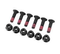 Cryfokt Bici di Bici Sporco Bulloni Pacchetto di Dadi, Ferro 6 Set Facili Installare Kit di Bulloni a Catena Motociclistica per YZ YZF