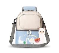 Cryfokt Borsa da Trasporto per il Raffreddamento del Latte Materno, Isolata Impermeabile, Doppia Funzione, per Zaino Portapranzo per Biberon, Custodia per Borsa per il Latte Materno, da Viaggio, in