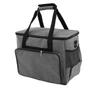 Cryfokt Borsa per Macchina da Cucire Resistente con Manico Robusto, Ampia Tasca Laterale con Apertura per Riporre Accessori da Cucito, Materiale in Poliestere per Appassionati