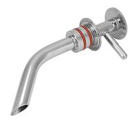 Cryfokt Braccio per Fermentatore in Acciaio Inossidabile 304, Accessorio per Fermentatore Conico con Doppio O-ring, con Buone Prestazioni di Tenuta, per la Maggior Parte dei Serbatoi di