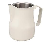 Cryfokt Brocca per il Latte con Beccuccio in Acciaio Inossidabile, Brocca per caffè e Latte, Tazza Facile da Usare per L'home Office Cafe Hotel (#1)