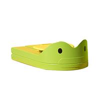Cryfokt Calibro per Piedi per Bambini Misuratore di Scarpe Ad Alta Precisione per un Accurato Dispositivo di Misurazione del Piede per Bambini, Materiale ABS Portatile e Sicuro per le Famiglie (GREEN)