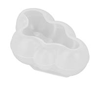 Cryfokt Candele di Nuvole, Mumo in Silicone 3D di Gestione della Resina Riutilizzabile Morbida per Mestieri di Vetro per Nuvola di Aromaterapia