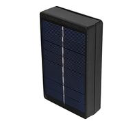 Cryfokt Caricatore a Pannello Solare per Batterie AA e AAA, Design Leggero e Portatile per un Comodo Utilizzo All'aperto, Potenza 1 W, 103 G