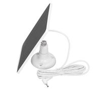 Cryfokt Caricatore del Pannello Solare da 10 W, IP65 Caricatore del Pannello Solare Regolabile per Staffa Regolabile Impermeabile Easy Installazione Professional Silicone Monocristallino per Esterno