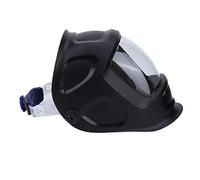 Cryfokt Casco per Saldatura Ad Energia Solare con Visione Ampia e Oscuramento Automatico per TIG MIG MMA, Fascia Regolabile per Operazioni di Saldatura a Lungo Termine