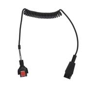 Cryfokt Cavo Adattatore per Scanner di Codici a Barre a Spirale per WT41NO Che Garantisce la compatibilità con L'auricolare Materiale PVC Durevole da 1,2 M