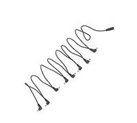 Cryfokt Cavo Daisy Chain da 1 a 8 Vie, Sdoppiatore di Potenza Durevole per Scheda Effetti per Chitarra, Materiale in PVC e Rame