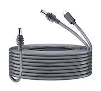 Cryfokt Cavo Impermeabile 10FT 18AWG Tipo C e Spina CC a Cavo Multiuso CC per Mini Antenna Parabolica - Connessione di Alimentazione Stabile per Vari Dispositivi - Adatto per Casa, Ufficio, Auto -