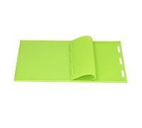 Cryfokt Cera d'api, 2 pezzi pressa per cera d'api in morbido silicone flessibile per apicoltura cera d'api portatile pressa goffratrice per fogli a nido d'ape per apicoltore verde