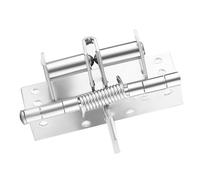 Cryfokt Cerniere per Porte a Chiusura Automatica Cerniera a Molla Durevole e Robusta per Hardware per Porte Residenziali Posizionamento a 90 Gradi per Vari Pannelli di in Metallo 4 Pollici