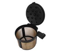 Cryfokt Cestello Filtro caffè Riutilizzabile in Acciaio Inossidabile per Macchina da caffè, Facile da Installare e Pulire, Sostituzione della Rete Durevole, vestibilità Precisa Preparazione Ottimale,