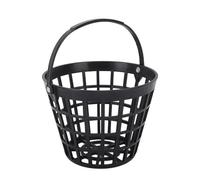 Cryfokt Cestino Portaoggetti per Palline da Golf Contenitore per Palline da Golf in Plastica di Nylon con Manico per Pratica di Driving Range Country Club Organizzatore di Durevole Impilabile di