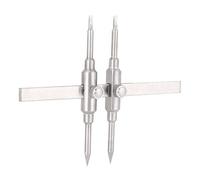 Cryfokt Chiave a Brugola Professionale a Doppia Testa per Riparazione Obiettivo Fotocamera, Materiale in Acciaio Inossidabile, Adatta per Microscopi, Filtri e Altro