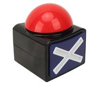 Cryfokt Cicalino di Gioco di Grandi Dimensioni Suoni Divertenti Pulsante Cicalino per Spettacoli di Giochi Gioco Interattivo per Concorsi di Talent Show Materiale Durevole
