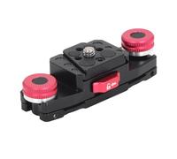 Cryfokt Clamp/Holder da Cintura per Fotocamera a Sgancio Rapido, Supporto per Piastra Antiscivolo per Tracolla, Materiale Leggero in Lega di Alluminio