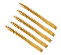 Cryfokt Clamp/Holder per Capelli Colorati, 5 Pezzi di Capelli Naturali Extensions Parti per Resistenti Al Calore Il Gradiente di Clamp/Holder Piatti è Invisibile per l'uso Quotidiano e (#4)