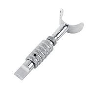 Cryfokt Coltello Girevole di Alta qualità per la Lavorazione della Pelle con Manico Regolabile, Sgorbia a Forma di U, Materiale Durevole in Acciaio per Utensili, Ottimo per Progetti Fai da Te, 1 X