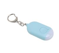 Cryfokt Compact Alarm Keychain with 130dB LED Light (BLUE) | Impermeabile, strumento di autodifesa, luce ad alta intensità