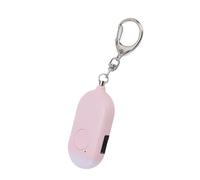 Cryfokt Compact Alarm Keychain with 130dB LED Light (PINK) | Impermeabile, strumento di autodifesa, luce ad alta intensità