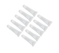 Cryfokt Confezione 10 Tubi per Lucidalabbra 0,5 Fl Oz, Contenitore per Lucidalabbra in PVC, Tubo per Balsamo per Labbra per Fai Te Amatoriale, Adatto per la Casa e il Negozio di Cosmetici