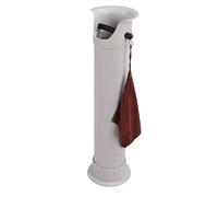 Cryfokt Contenitore per Fondi di caffè da Terra, Durevole, di Grande capacità, per Bar, Domestica, Busta Commerciale per caffè, Ristoranti, Bar, ABS 8,9x33,7x8,5 Pollici (WHITE)