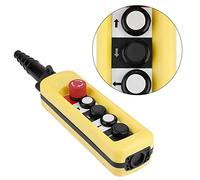 Cryfokt Controller di Sollevamento del Paranco, Paranco a Catena Controllo in Plastica ABS per Gru, Gancio Singolo XAC-A4713 per