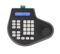 Cryfokt Controller Tastiera Analogica PTZ, Controller Telecamera Dome Bus Joystick 2D con Display LCD, per di Monitoraggio Sicurezza Protocollo D P AD (Spina europea)