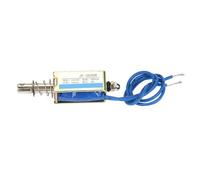Cryfokt Controllo Automazione Elettromagnete 6/12/24 V CC 300 MA 5 N Portata Retrattile 10 Mm (24V)